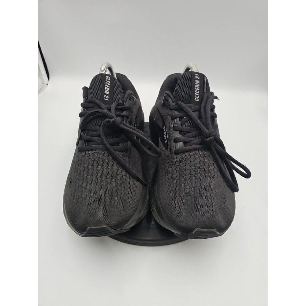 Brooks Glycerin GTS 21 Black Ebony Women Running Shoes 1204091B-020 Size 9 D